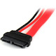 StarTech.com 6in Slimline SATA to SATA Adapter with Power - F/M