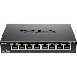 D-Link DGS-108 8 Port Gigabit Unmanaged Metal Desktop Switch