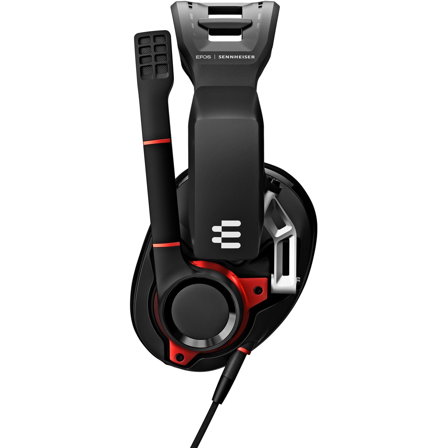 EPOS GSP 600 Wired Over-the-head Stereo Gaming Headset - Black, Red