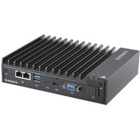 Supermicro SuperServer E100-9AP Server Barebone System - Mini PC - Atom x5-E3940 1.60 GHz