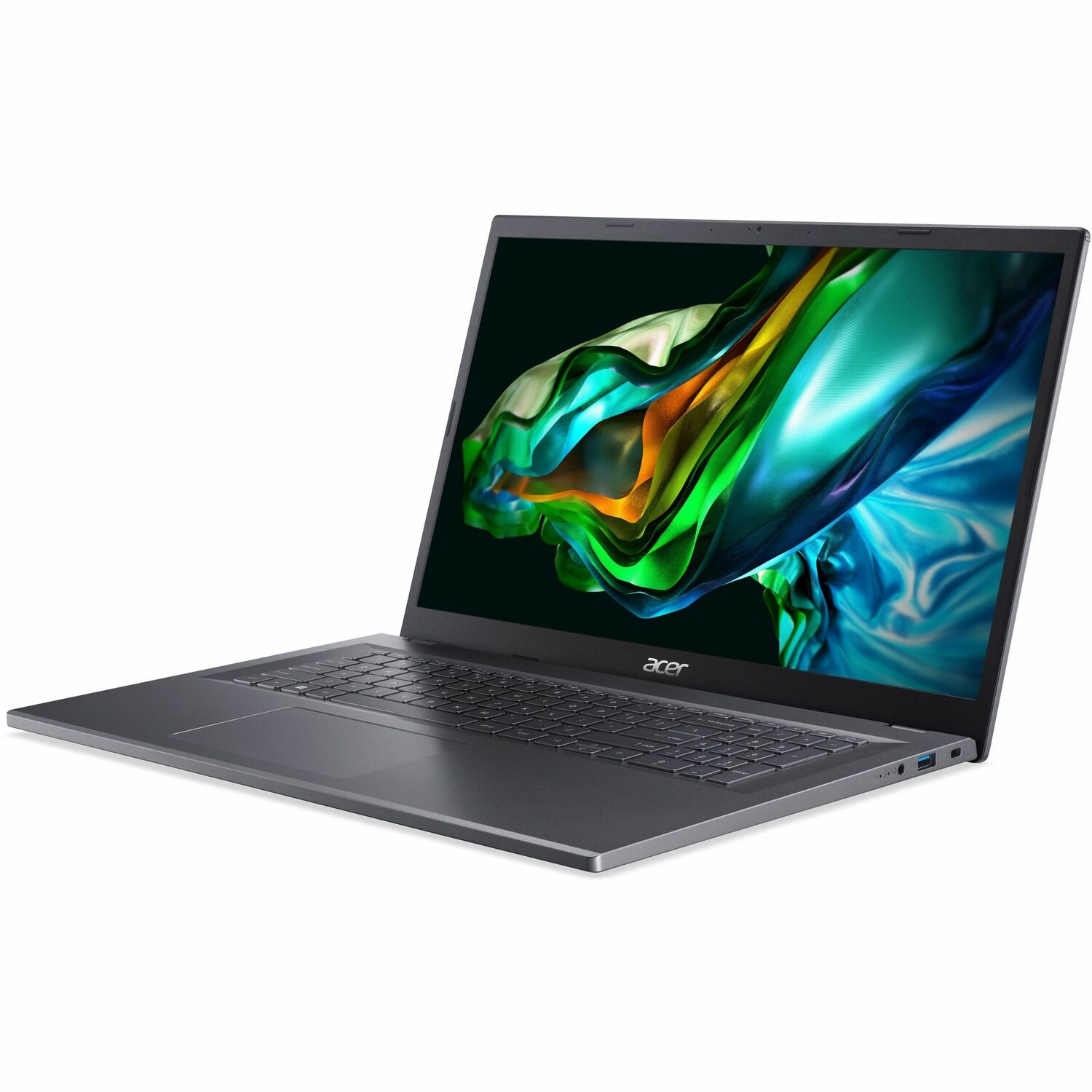 Acer Aspire 5 17 A517-58M A517-58M-36HF 17.3" Notebook - Full HD - 60 Hz - Intel Core i3 13th Gen i3-1315U - 16 GB - 512 GB SSD - English, French Keyboard - Iron