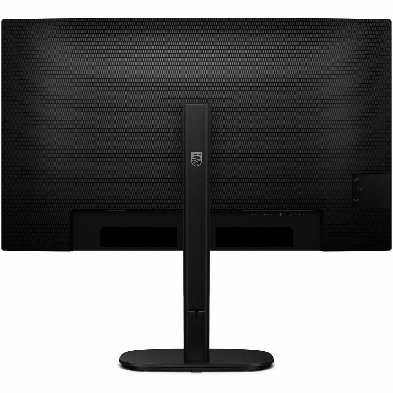 Philips 32" (16:9) Monitor, QHD Ips, Hdmi(2), DP, Usb(5), H/Adj, SPK 4YR
