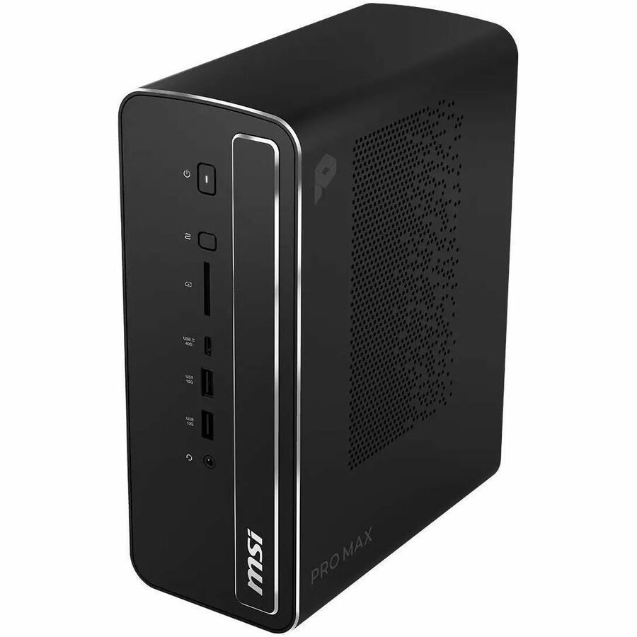 MSI PRO MAX EDGE AI+ 11M-006US - 4L AI Desktop PC - AMD Ryzen AI Max+ 395 - AMD Radeon 8060S Graphics - 128GB LPDDR5X Unified Memory - 2TB M.2 NVMe SSD - Windows 11 Pro NextGen Premium - 1 Year Warranty
