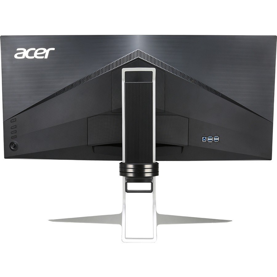 Acer XR382CQK UW-QHD+ Curved Screen LCD Monitor - 21:9 - Black