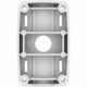 Hanwha Mounting Adapter for Network Camera, Wall Mount - White