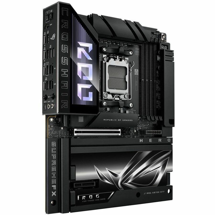 Asus ROG Crosshair X870E Hero Gaming Desktop Motherboard - AMD X870E Chipset - Socket AM5 - ATX