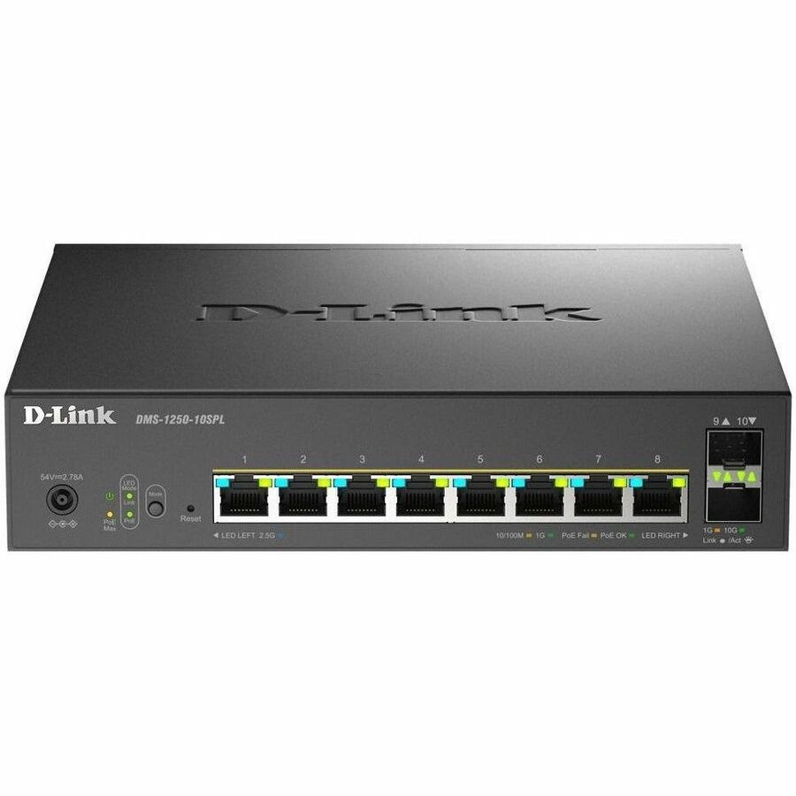 D-Link 8-Port Multi-Gigabit Smart Managed Switch