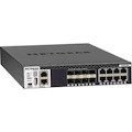 Netgear ProSafe M4300 M4300-8X8F 8 Ports Manageable Layer 3 Switch - 10 Gigabit Ethernet, Gigabit Ethernet - 10GBase-T, 10GBase-LR, 10GBase-SR, 1000Base-SX, 1000Base-LX, 10GBase-LRM