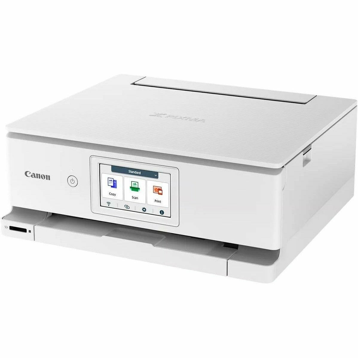 Canon PIXMA TS8820 Wireless Inkjet Multifunction Printer - Color - White