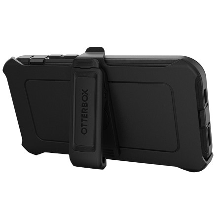 OtterBox Defender Rugged Carrying Case (Holster) Apple iPhone 14 Plus Smartphone - Black