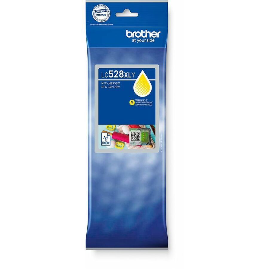 Brother LC528XLY Ultrahoch Kapazität Tintenstrahl Tintenpatrone - Gelb - Original - Einzelpackung - 1 Pack