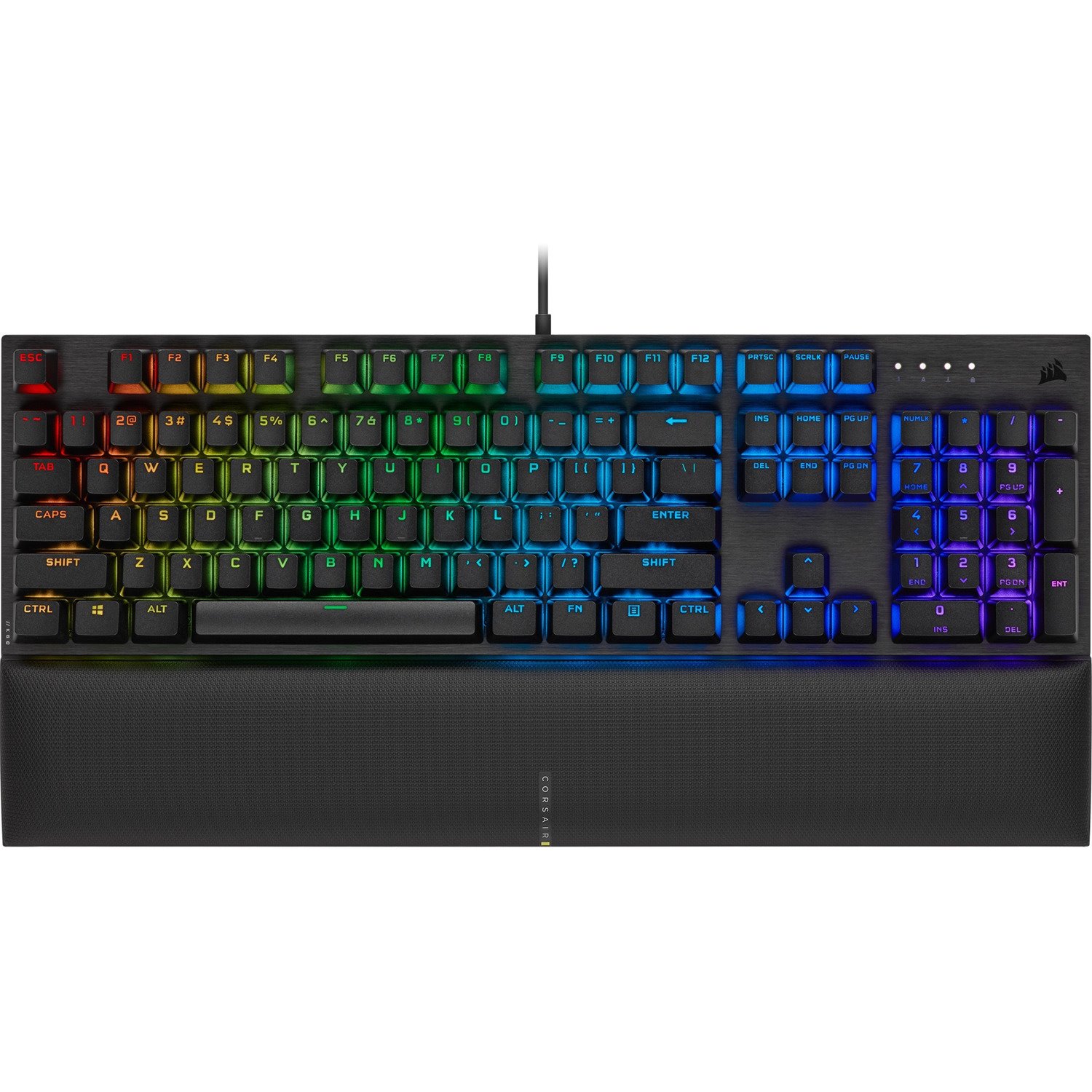 Corsair K60 RGB Pro SE Mechanical Gaming Keyboard - Cherry Viola - Black