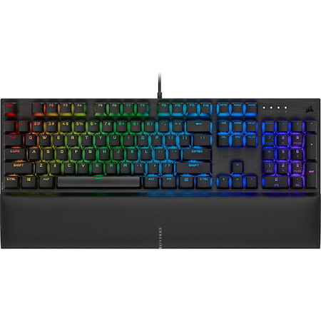 Corsair K60 RGB Pro SE Mechanical Gaming Keyboard - Cherry Viola - Black