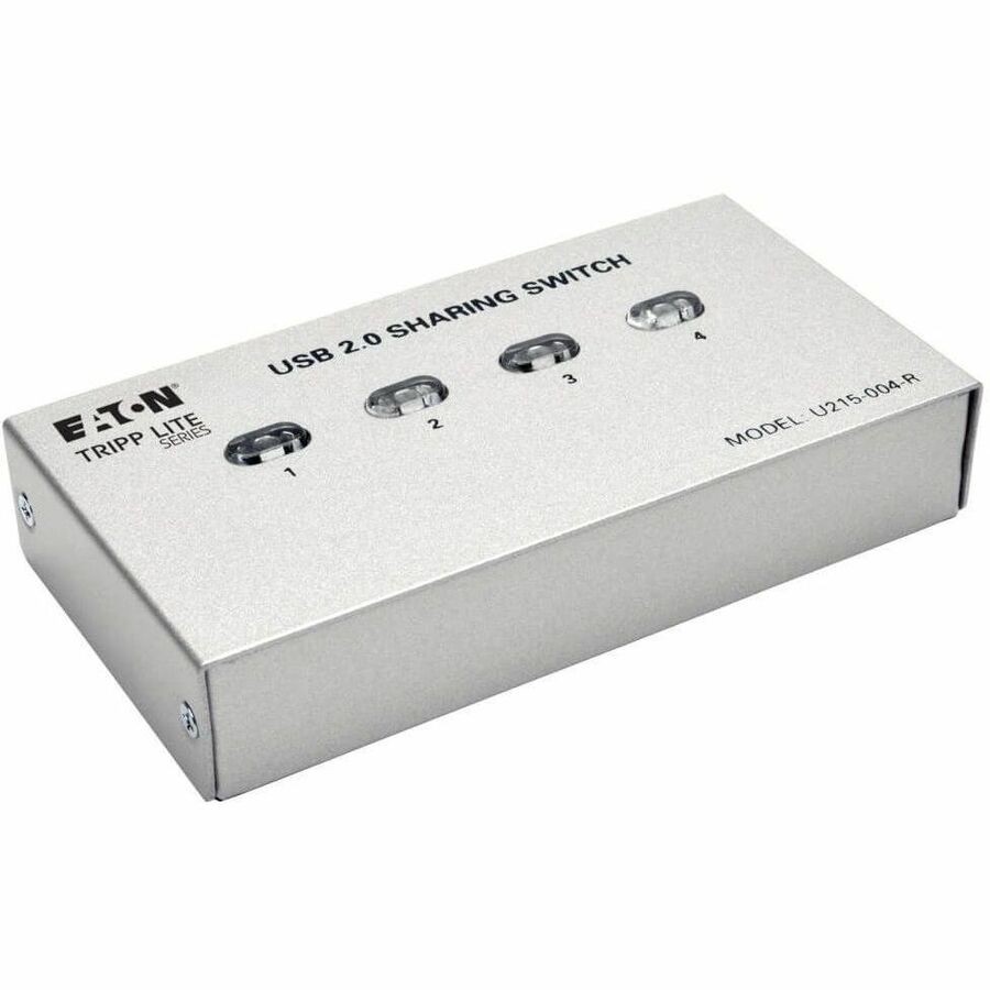 Tripp Lite series U215-004-R USB Hub - USB - Silver