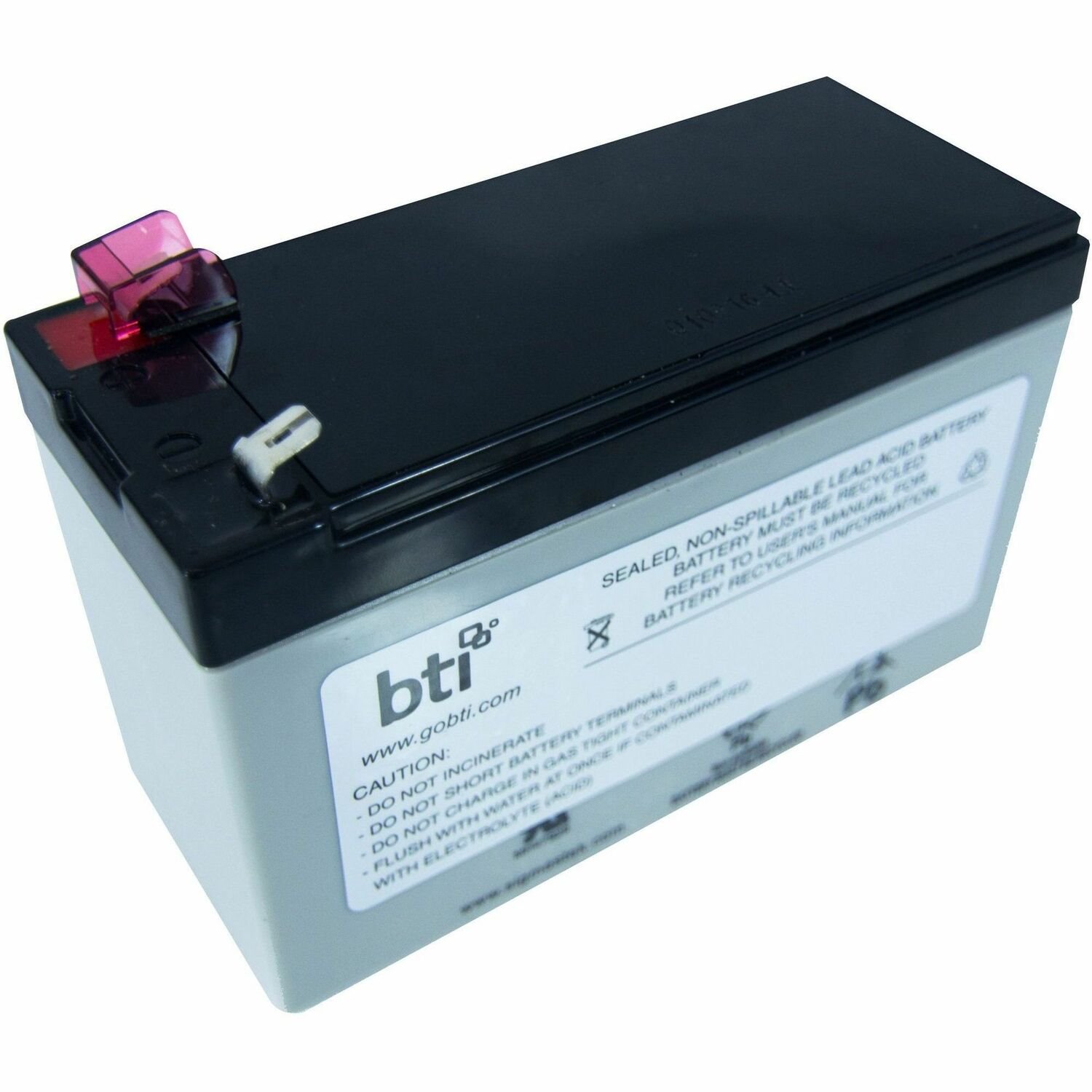 BTI APCRBC154-SLA154 SEALED LEAD ACID BATTERY FOR APC - 2yr Warranty - BACK-UPS BE600M1, BACK-UPS BE600M1-LM, BACK-UPS BE670M1, BACK-UPS BN650M1, BACK-UPS BN650M1-CA