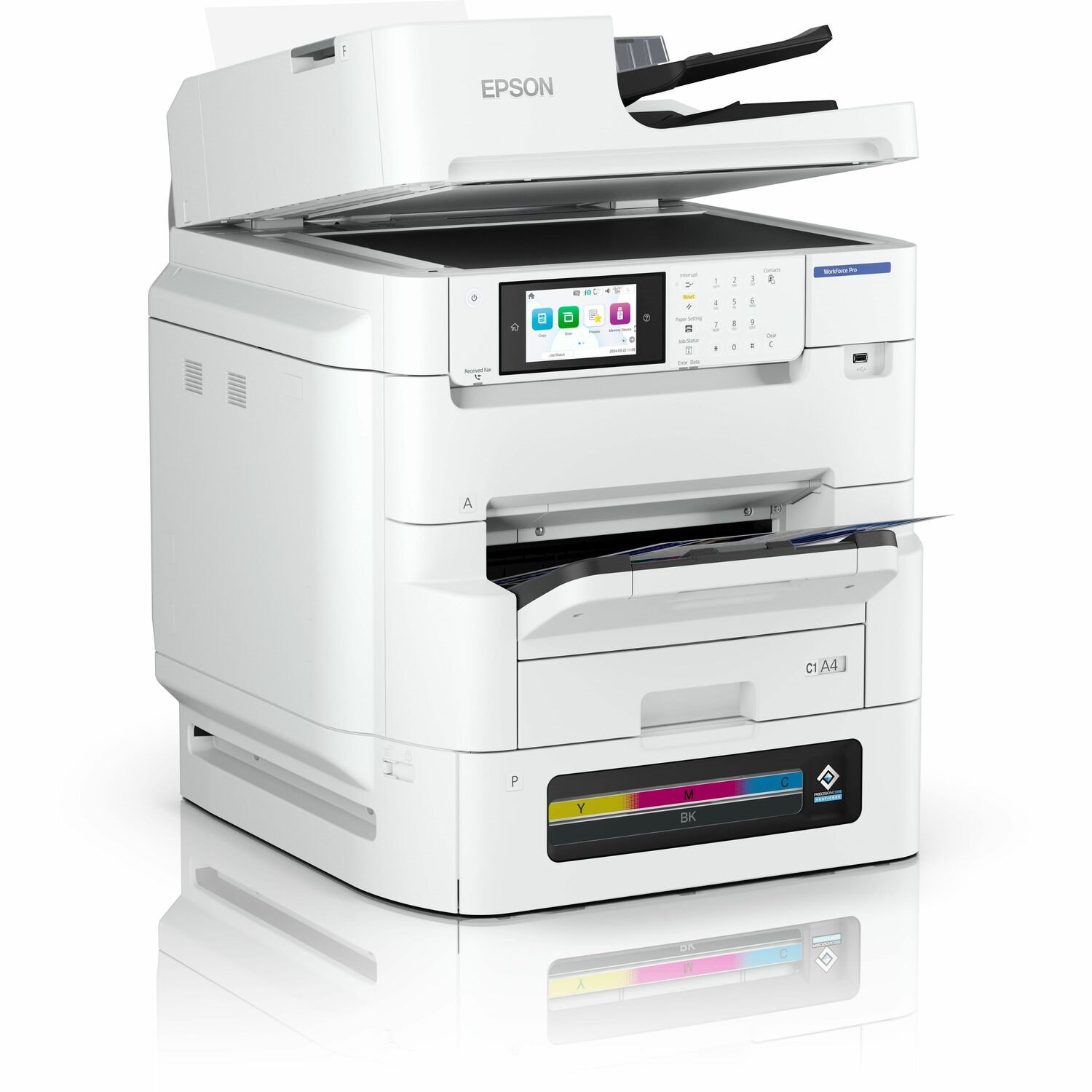 Epson WorkForce Pro EM-C8101RDWF Wired & Wireless Inkjet Multifunction Printer - Colour