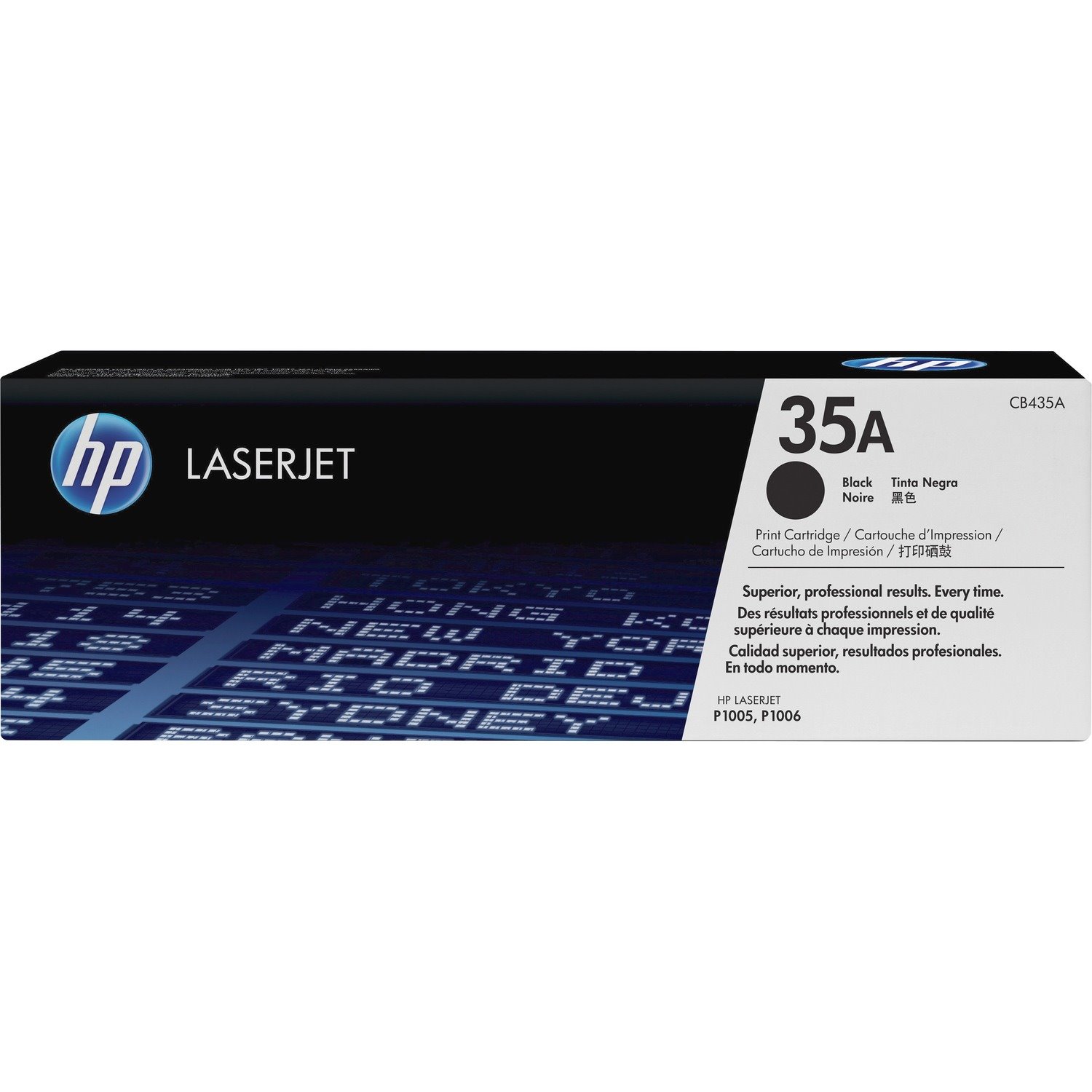 HP 35A Original Laser Toner Cartridge - Black - 1 Each