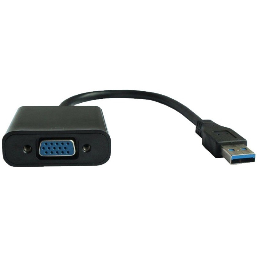 Enet Solutions Usb 3.0 Male-A - Vga-Female 8In