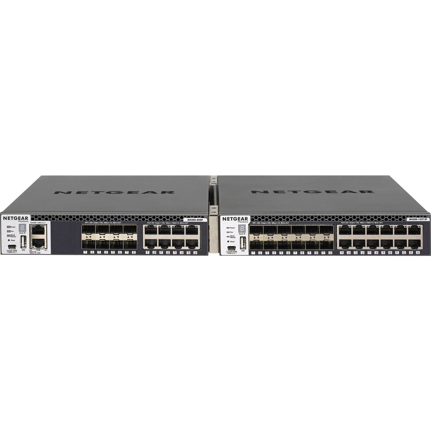 Netgear M4300 Stackable Managed Switch with 16x10G Including 8x10GBASE-T and 8xSFP+ Layer 3