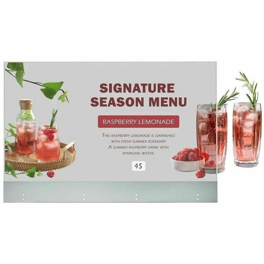 LG Transparent OLED Signage