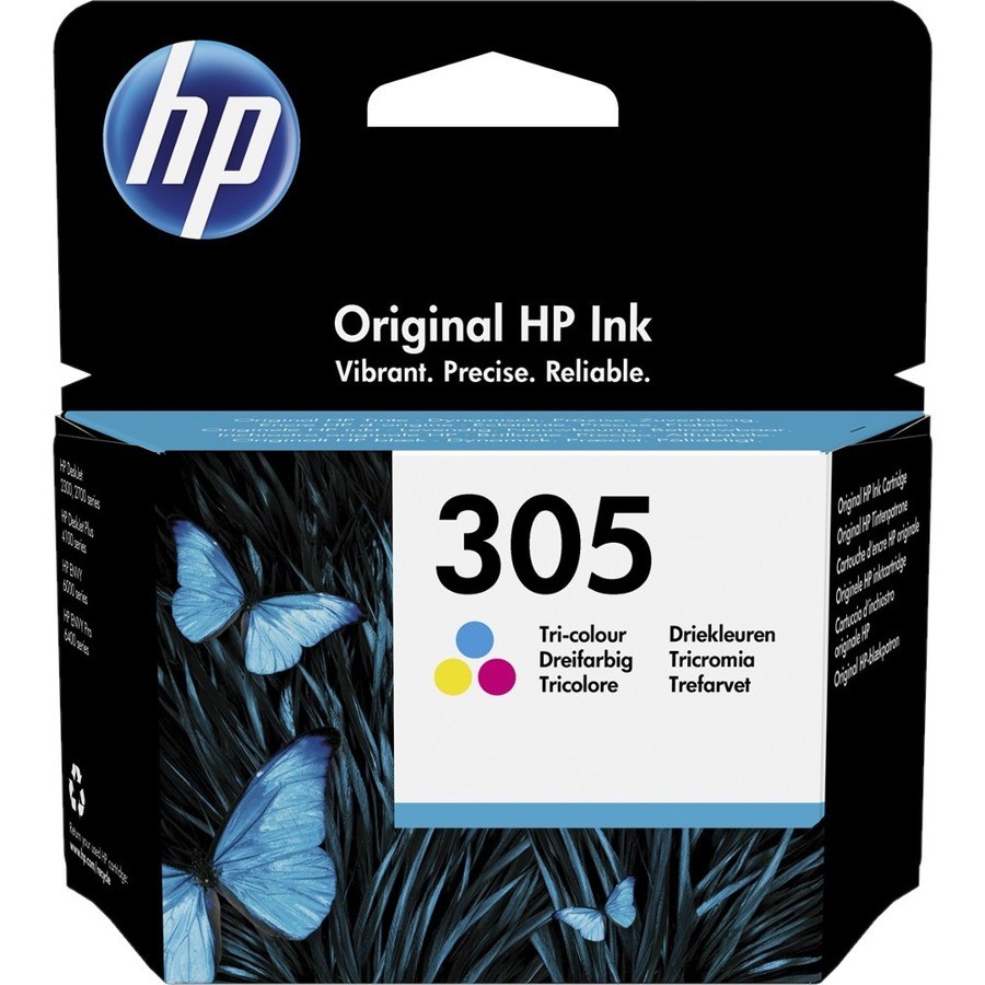 HP 305 Original Inkjet Ink Cartridge - Tri-colour Pack