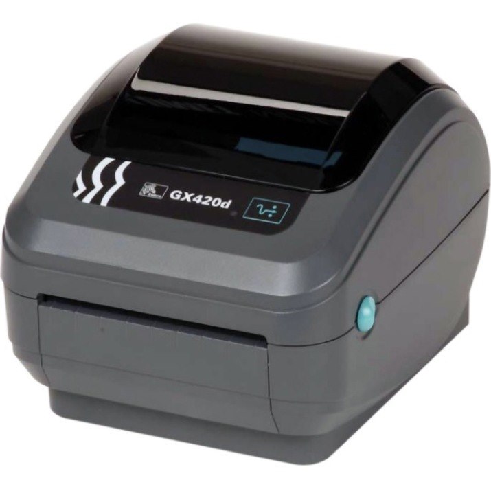 Zebra GX420D Desktop Direct Thermal Printer - Monochrome - Label/Receipt Print - USB - Serial