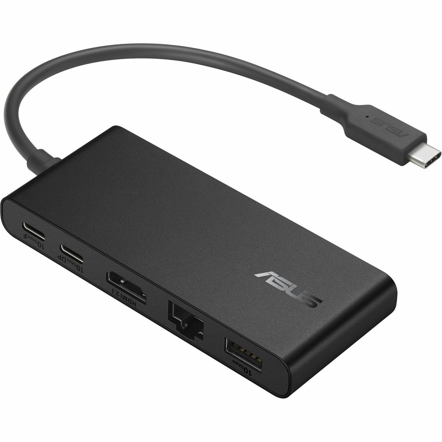 Asus DC201 USB Type C Docking Station for Monitor, Notebook - Charging Capability - Black - Portable