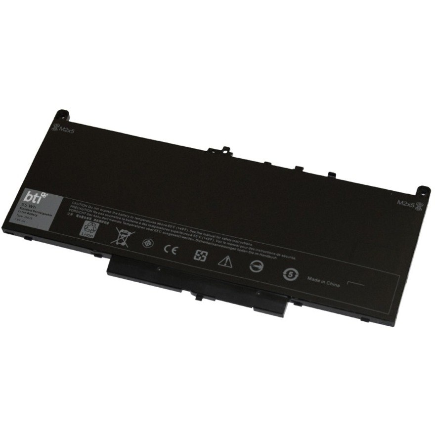 BTI 451-BBSY-BTI 7.6V 54WHR LI-ION BATTERY 1W2Y2, 451-BBSY, MC34Y, 242WD, 5F08V, R1V85, 451-BBSU, GG4FM, WYWJ2, 451-BBSX, J60J5 LATITUDE E7270, E7470