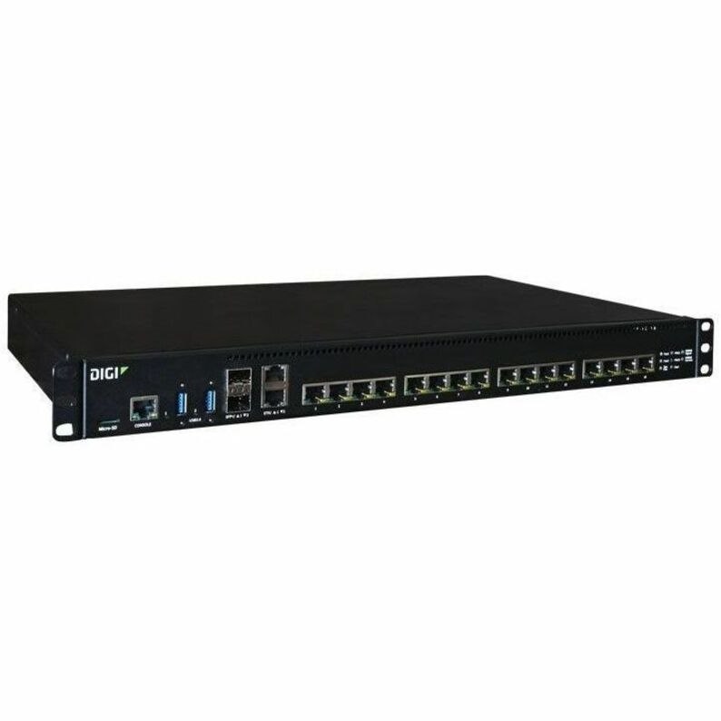 Digi Connect EZ 16 - Serial Server, 16-port, RS-232, US Power Cord