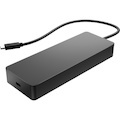 HP USB Type C Docking Station for Desktop PC, Notebook, Monitor - Black