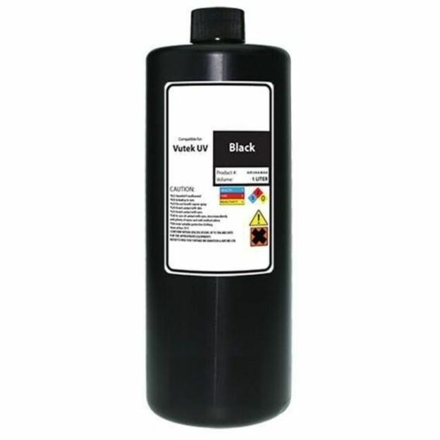 WF Non-OEM New Black Wide Format Ink Bottle for efi Vutek 45130460