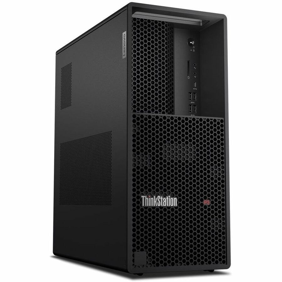 Lenovo ThinkStation P3 30GS00GDAU Workstation - 1 x Intel Core i9 14th Gen i9-14900K - vPro Technology - 64 GB - 2 TB HDD - 2 TB SSD - Tower