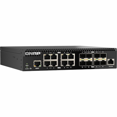 QNAP QSW-M3216R-8S8T-US Ethernet Switch