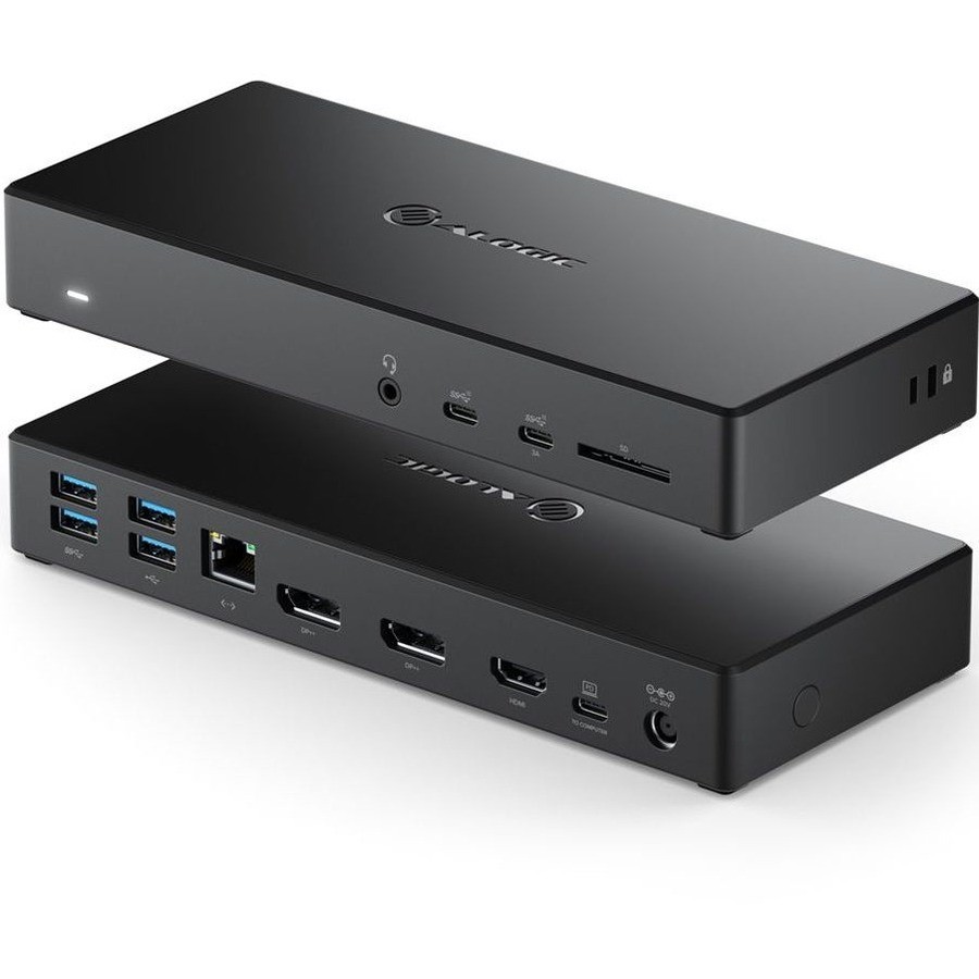 ALOGIC USB-C MA3 Triple Display DP Alt. Mode Docking Station with 100W Power Delivery -2 x DP and 1 x HDMI with up to 4K 60Hz Support