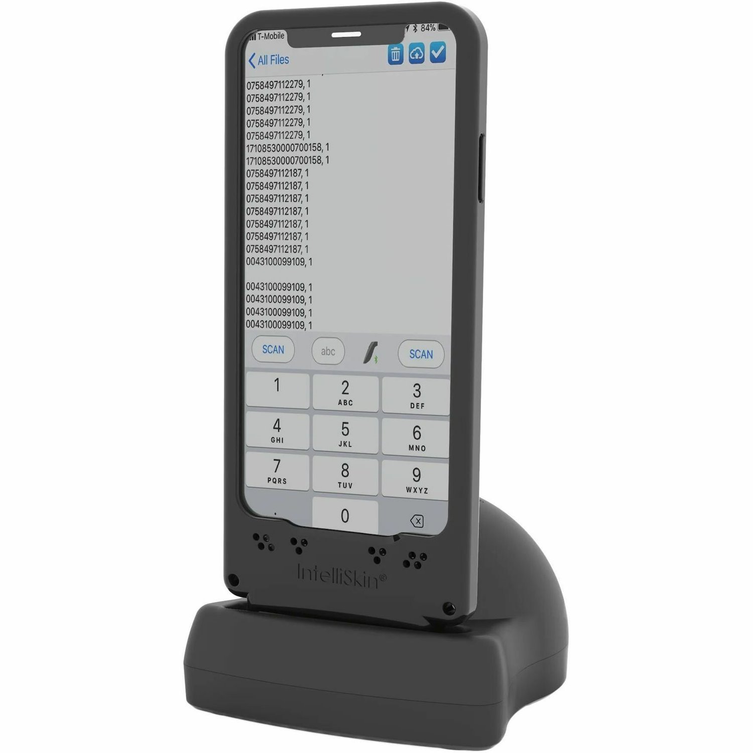 Socket Mobile DuraSled DS860 Industrial, Retail, Logistics, Hospitality Barcode Scanner - Wireless Connectivity