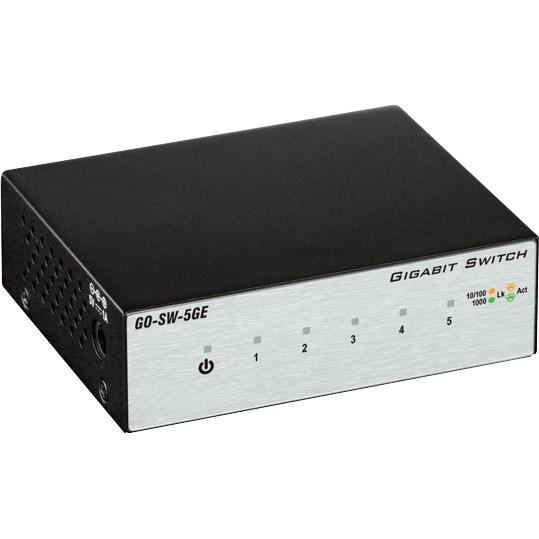 D-Link GO-SW-5GE 5-Port Gigabit Unmanaged Metal Desktop Switch