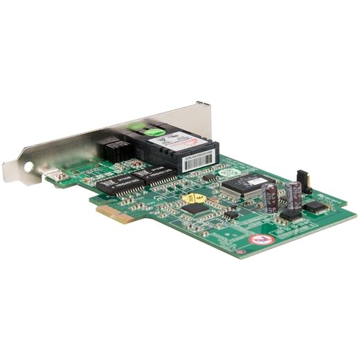 StarTech.com 1000 Mbps Gigabit Ethernet Multi Mode SC Fiber PCI Express Card - 550m