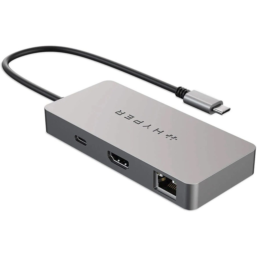 Targus HyperDrive HDMB2 USB Type C Docking Station for Notebook - Charging Capability - 86 W - Silver