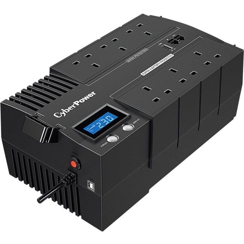 CyberPower BRICs LCD BR1000ELCD Line-interactive UPS - 1 kVA/600 W