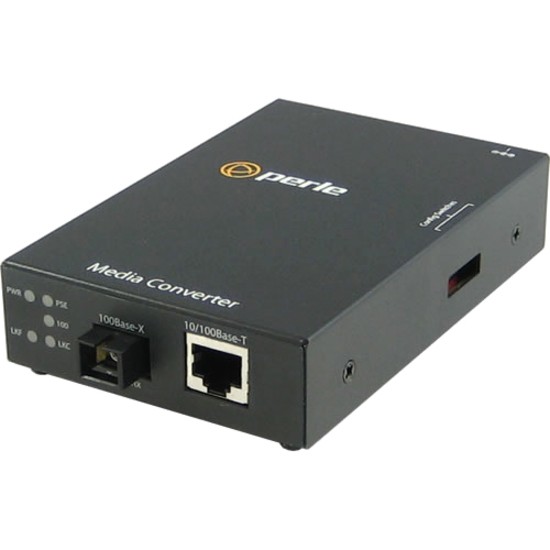 Perle S-110P-S1SC20D Poe Media CVTR