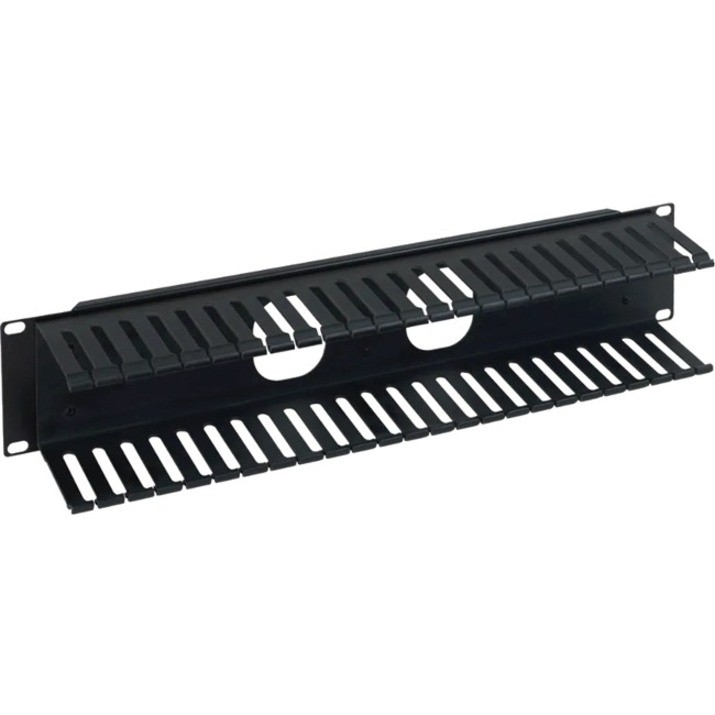 ICC 2U Finger Duct Cable Manager Panel with Cover