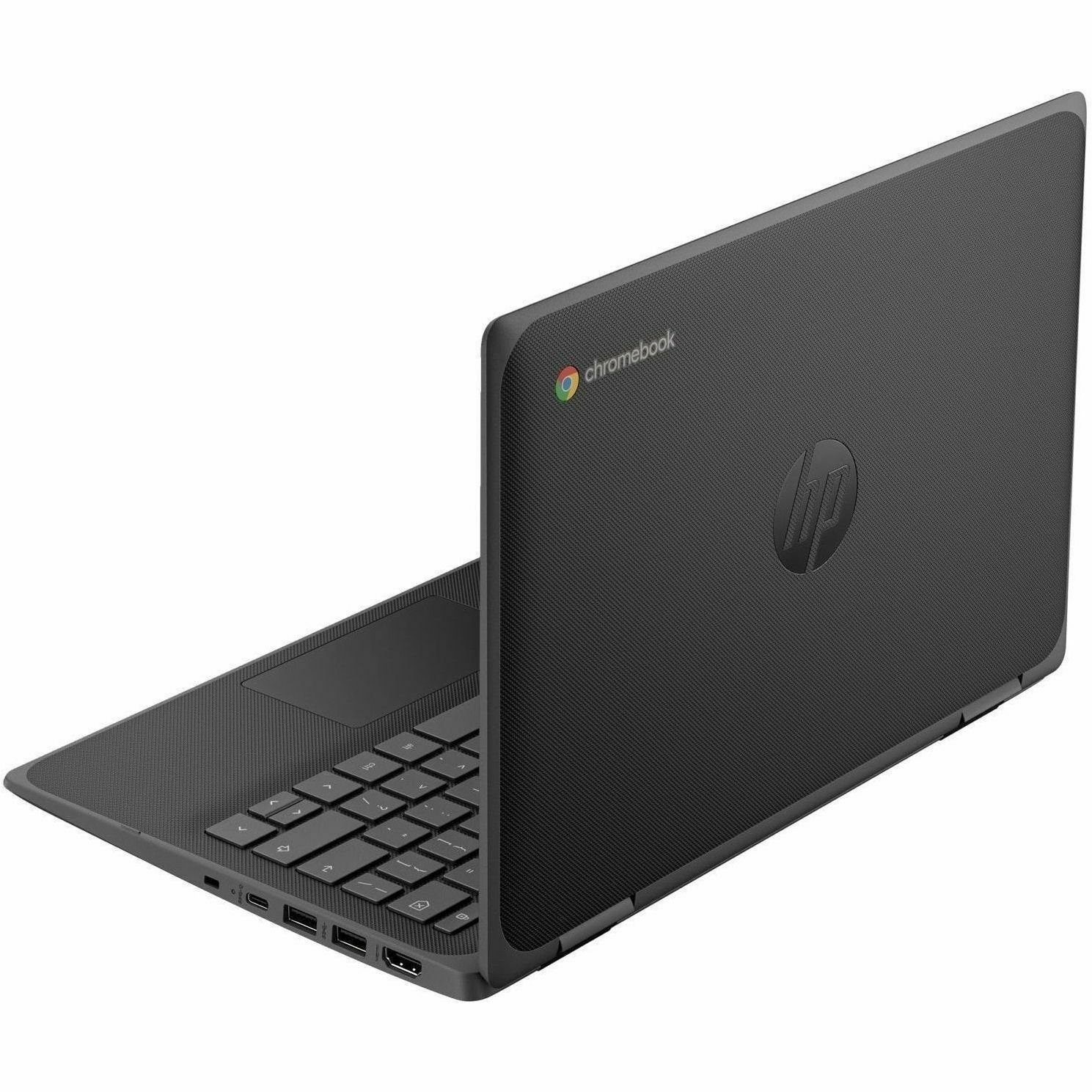 HP Fortis G5 11.6" Touchscreen Convertible 2 in 1 Chromebook - HD - Intel N-Series N200 - 8 GB - 64 GB Flash Memory - English Keyboard - Jack Black - Smart Buy