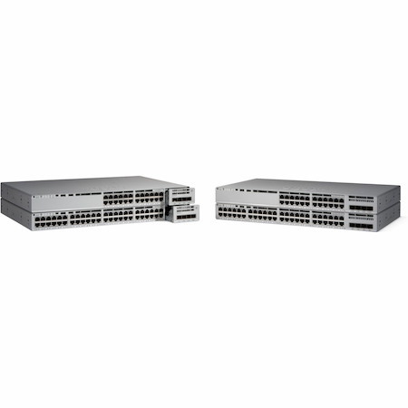 Cisco Catalyst 9200L 48-port Partial PoE+ 4x10G Uplink Switch, Network Essentials