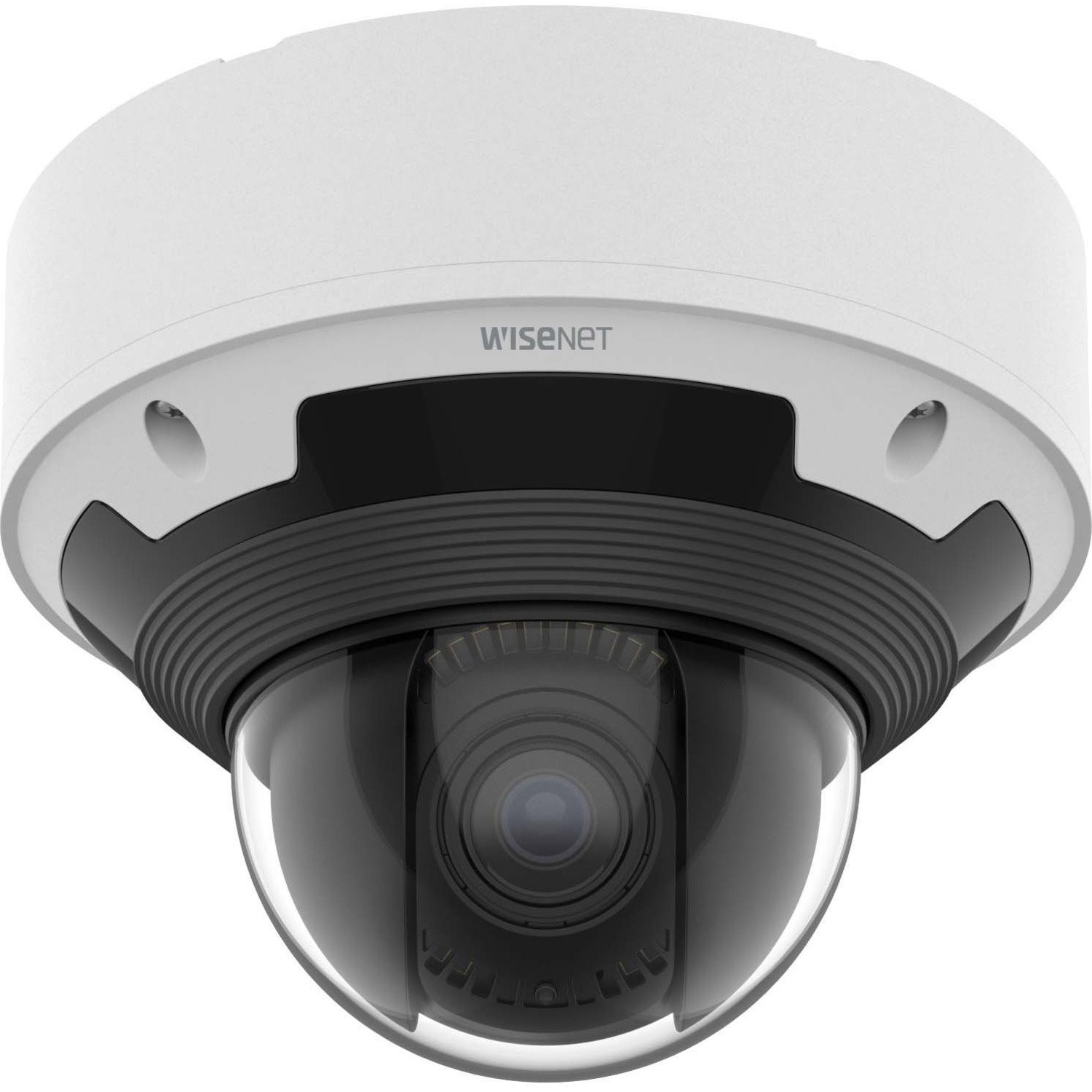 Hanwha Techwin XNV-9083RZ 8 Megapixel Outdoor 4K Network Camera - Color - Dome - White