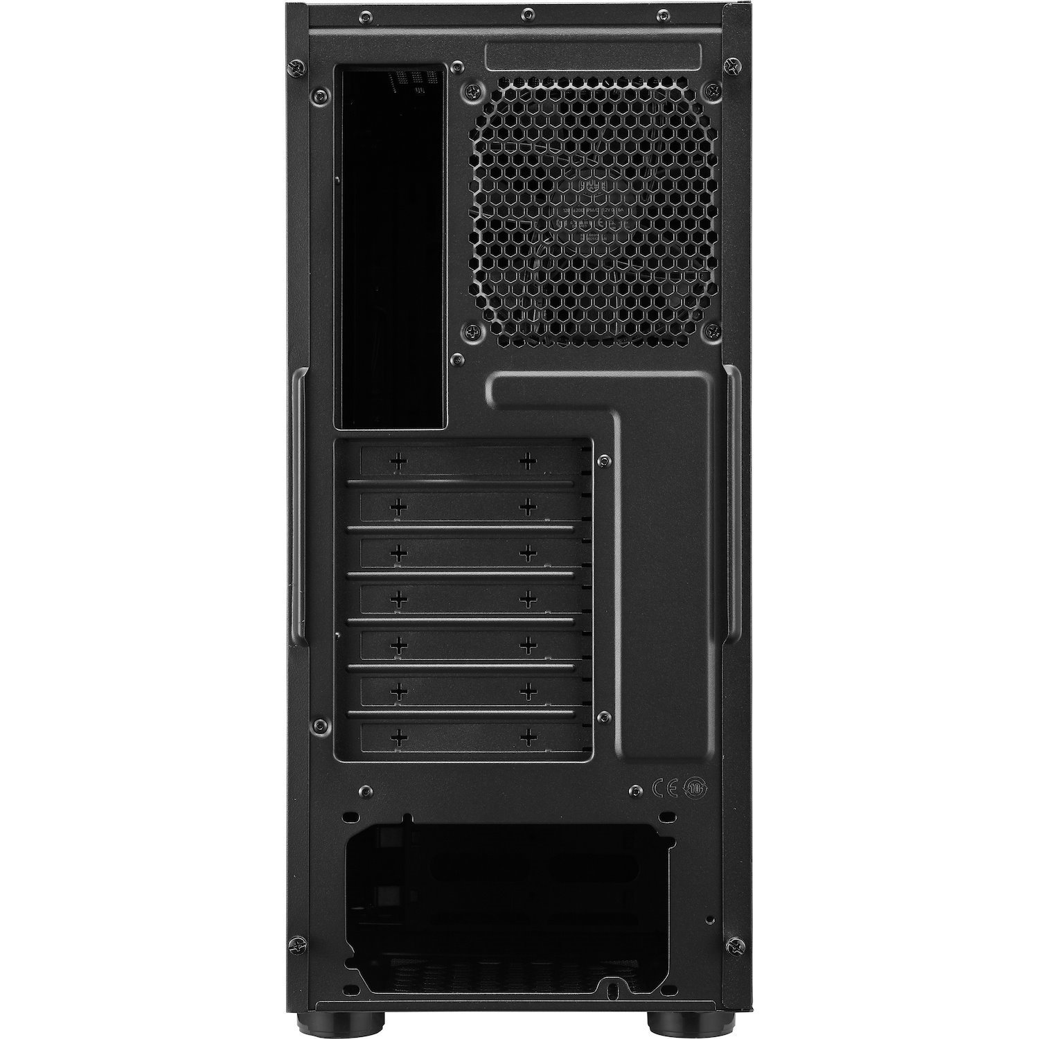 Cooler Master MasterBox MB600L V2 Computer Case - ATX Motherboard Supported - Mid-tower - Mesh, Steel, Plastic, Tempered Glass - Black
