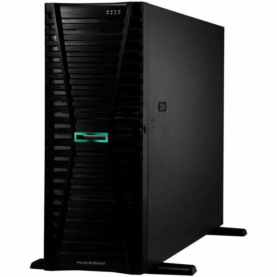HPE ProLiant ML350 G11 4U Tower Server - 1 x Intel Xeon Silver 4510 2.40 GHz - 64 GB RAM - 12Gb/s SAS, Serial ATA/600 Controller
