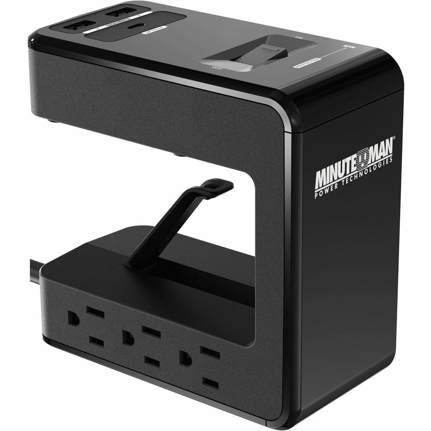 Minuteman MMS-DSK6U3 6-Outlets Surge Suppressor/Protector