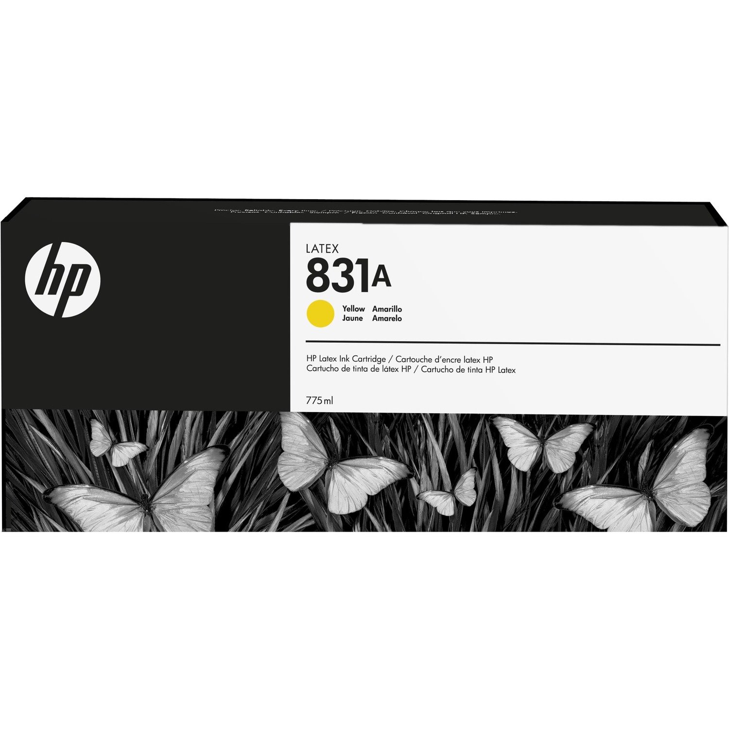 HP 831A Original Inkjet Ink Cartridge - Yellow Pack