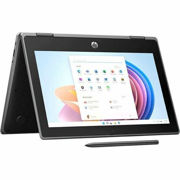 HP Pro x360 Fortis G11 29,5 cm (11,6 Zoll) Touchscreen Umr&uuml;stbar 2 in 1 Notebook - HD - Intel Nn-Serie N100 - 4 GB - 128 GB SSD - Schwarz