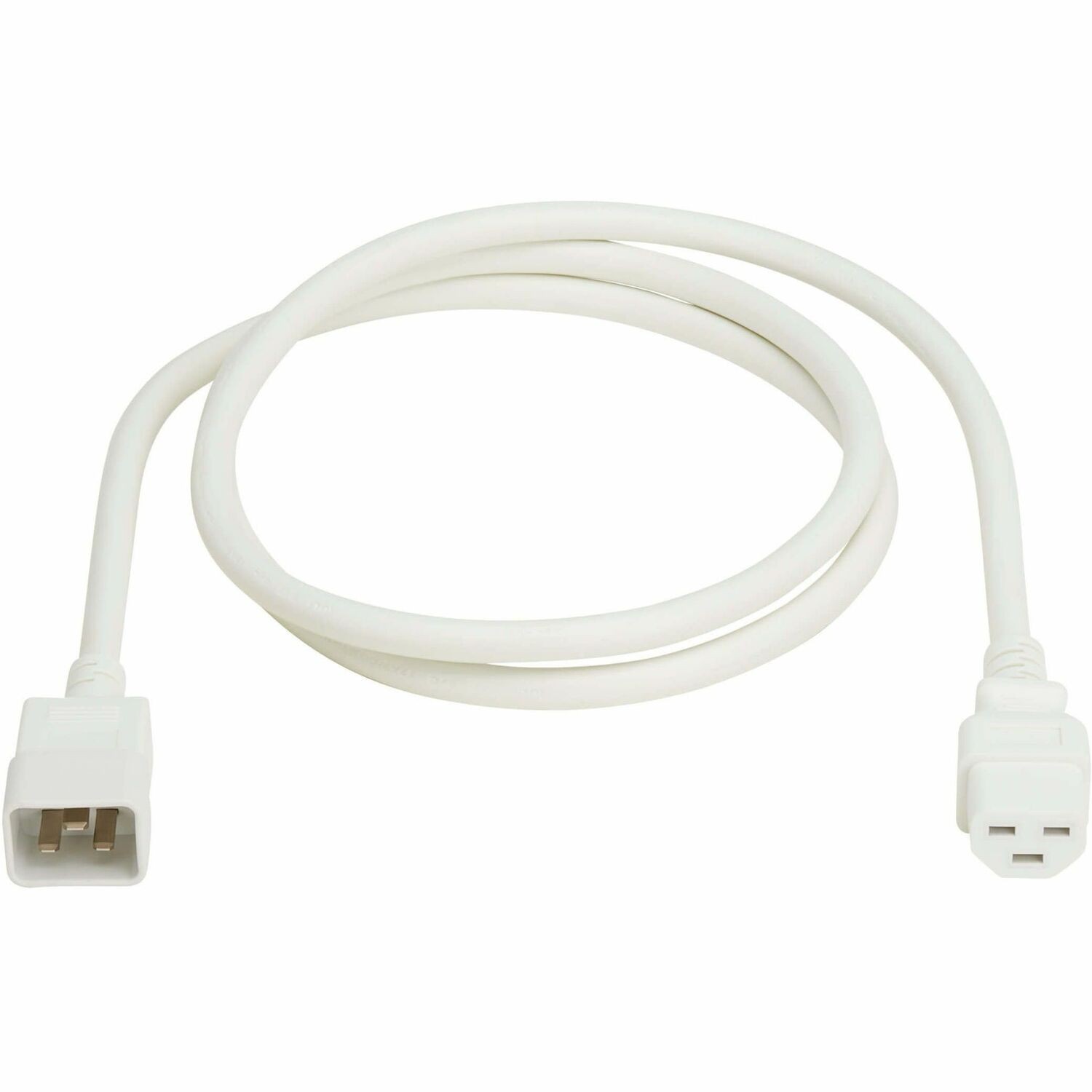Eaton Tripp Lite Series Power Cord, C20 to C21 - Heavy-Duty, 20A, 250V, 12 AWG, 6 ft. (1.8 m), White